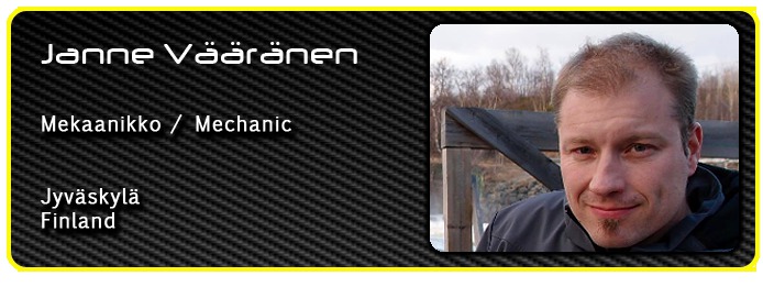 Mikko Pajunen Mechanic Janne V��r�nen